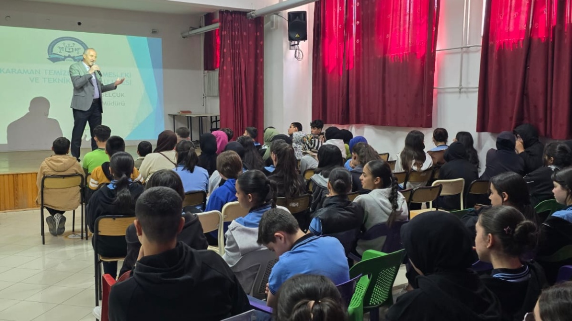 TEMİZEL ÜNLÜ MTAL MÜDÜRÜNDEN 8. SINIFLARA MESLEKİ EĞİTİM TANITIMI
